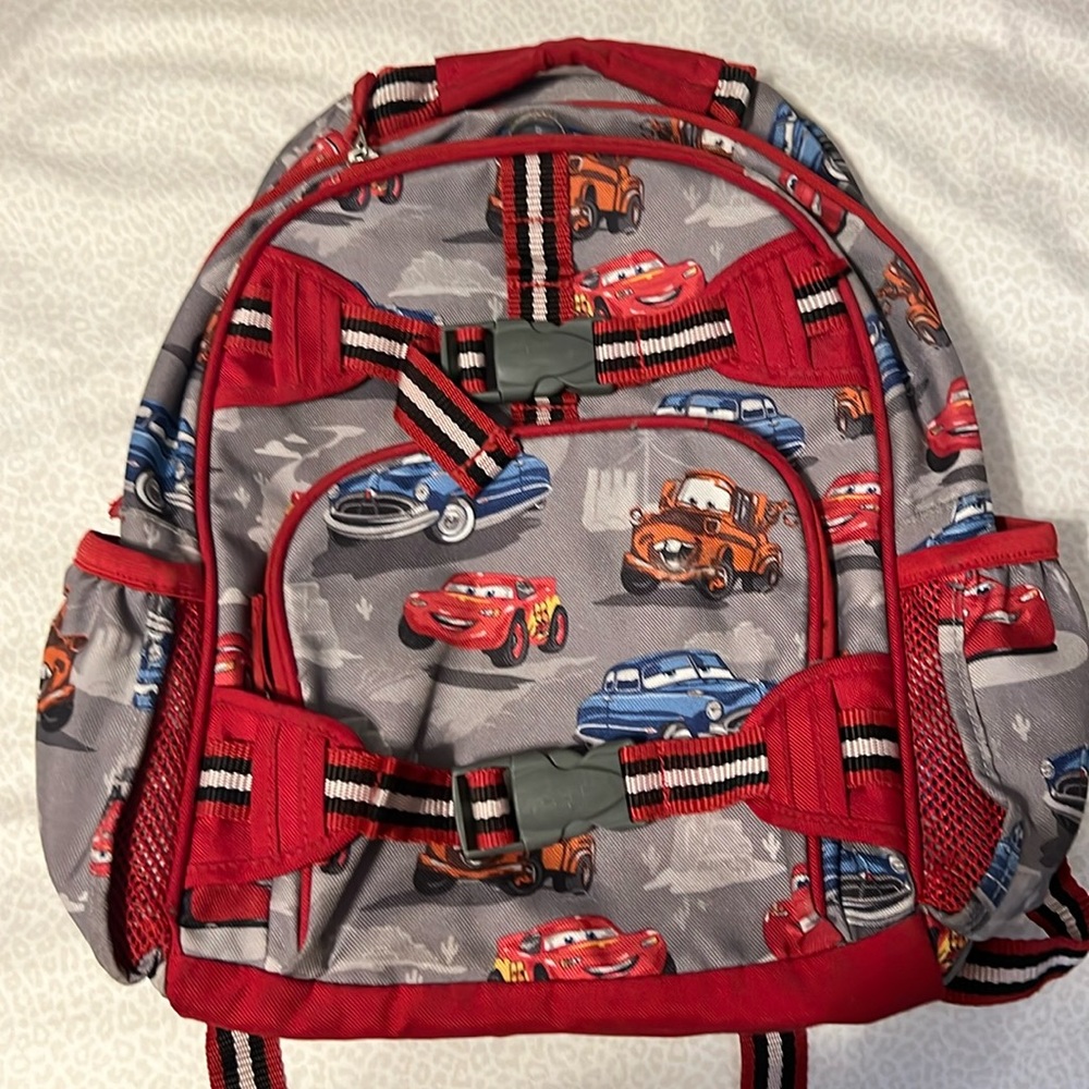 Pottery Barn Kids Disney and Pixar Cars Mackenzie Backpack Small